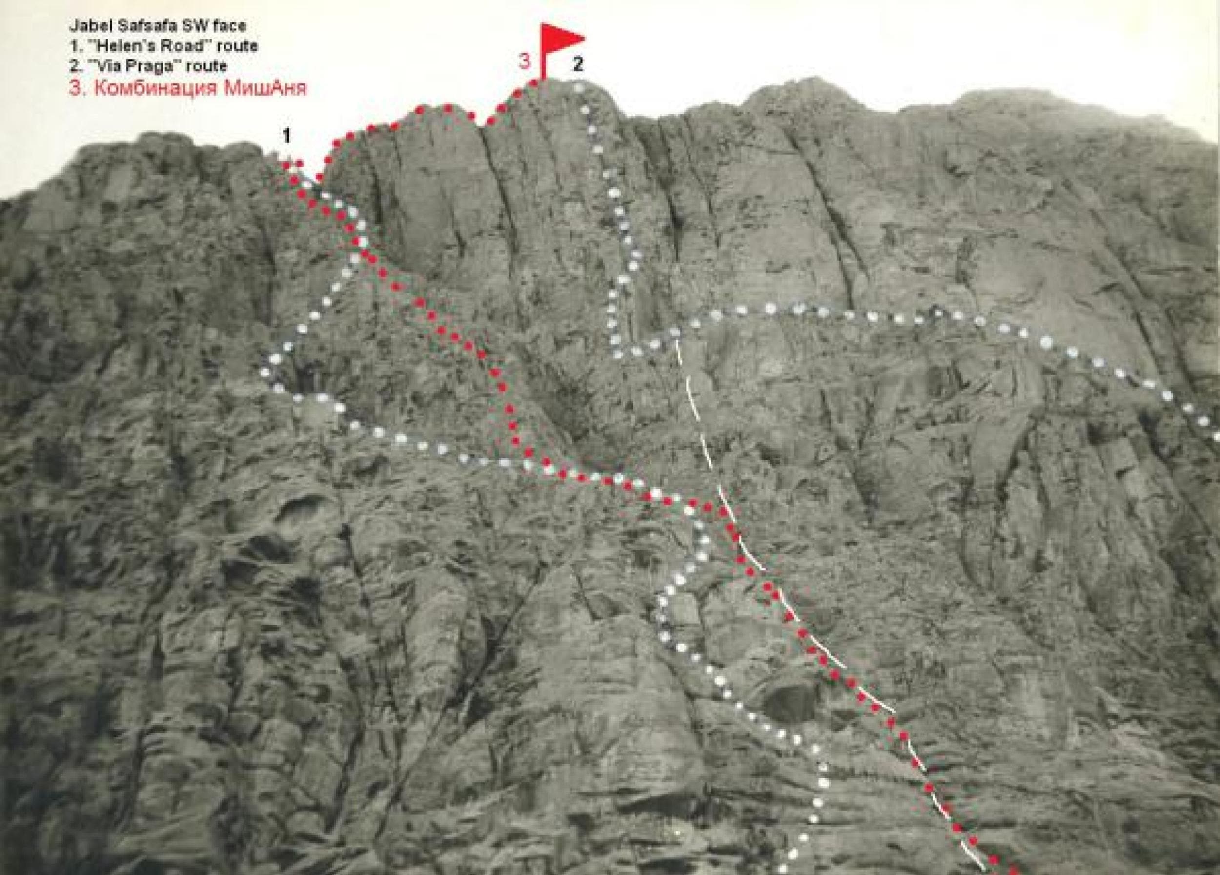 Topo: SW Face old Topo