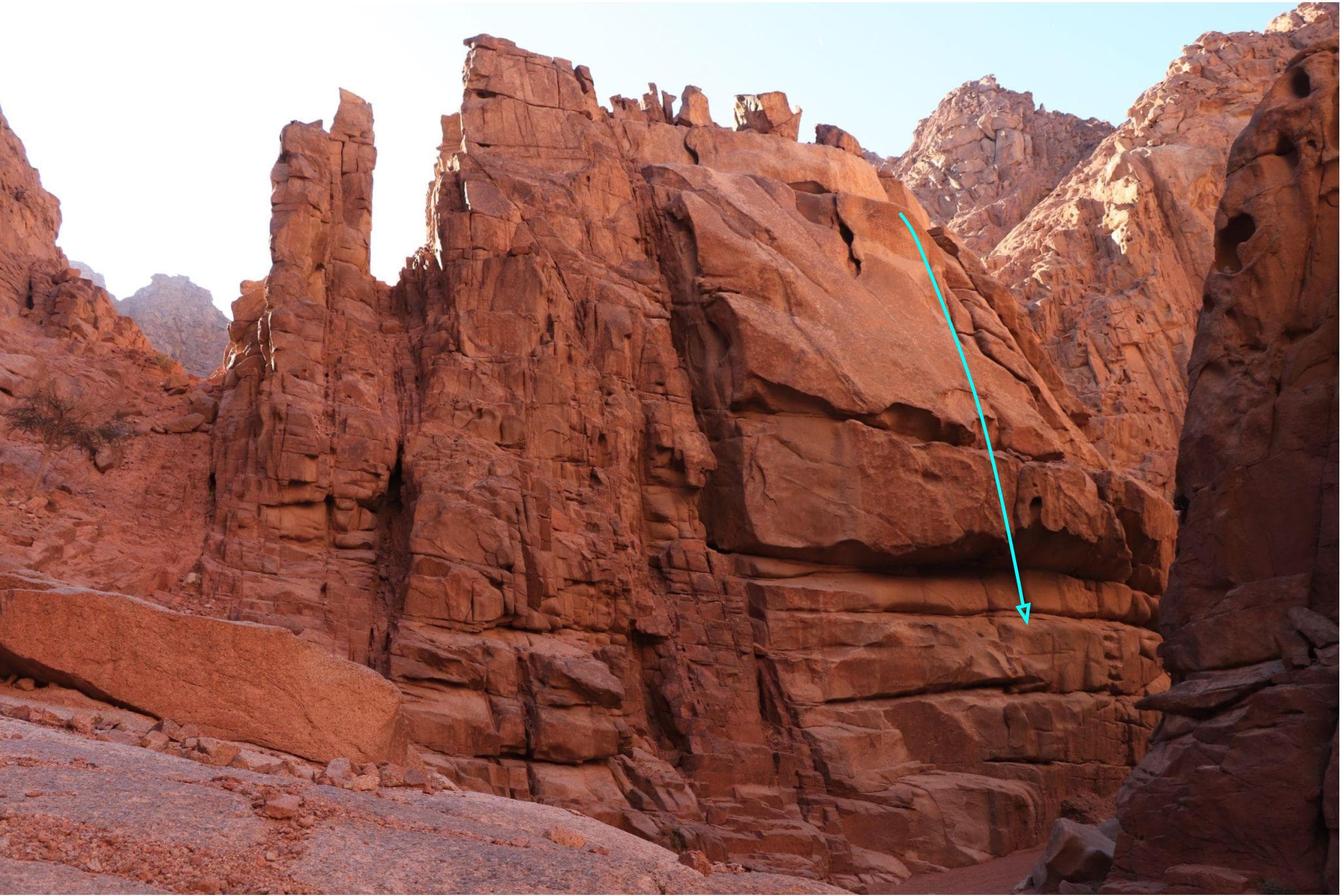 Topo: Cathedral Big Overhang