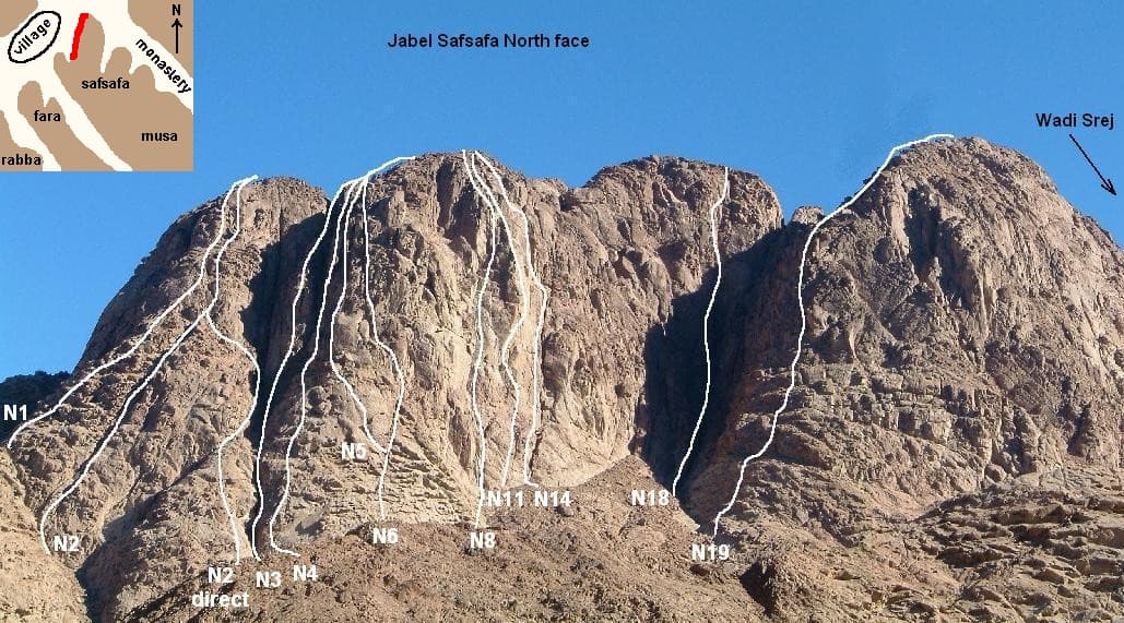 Topo: Older Topo of NW Face