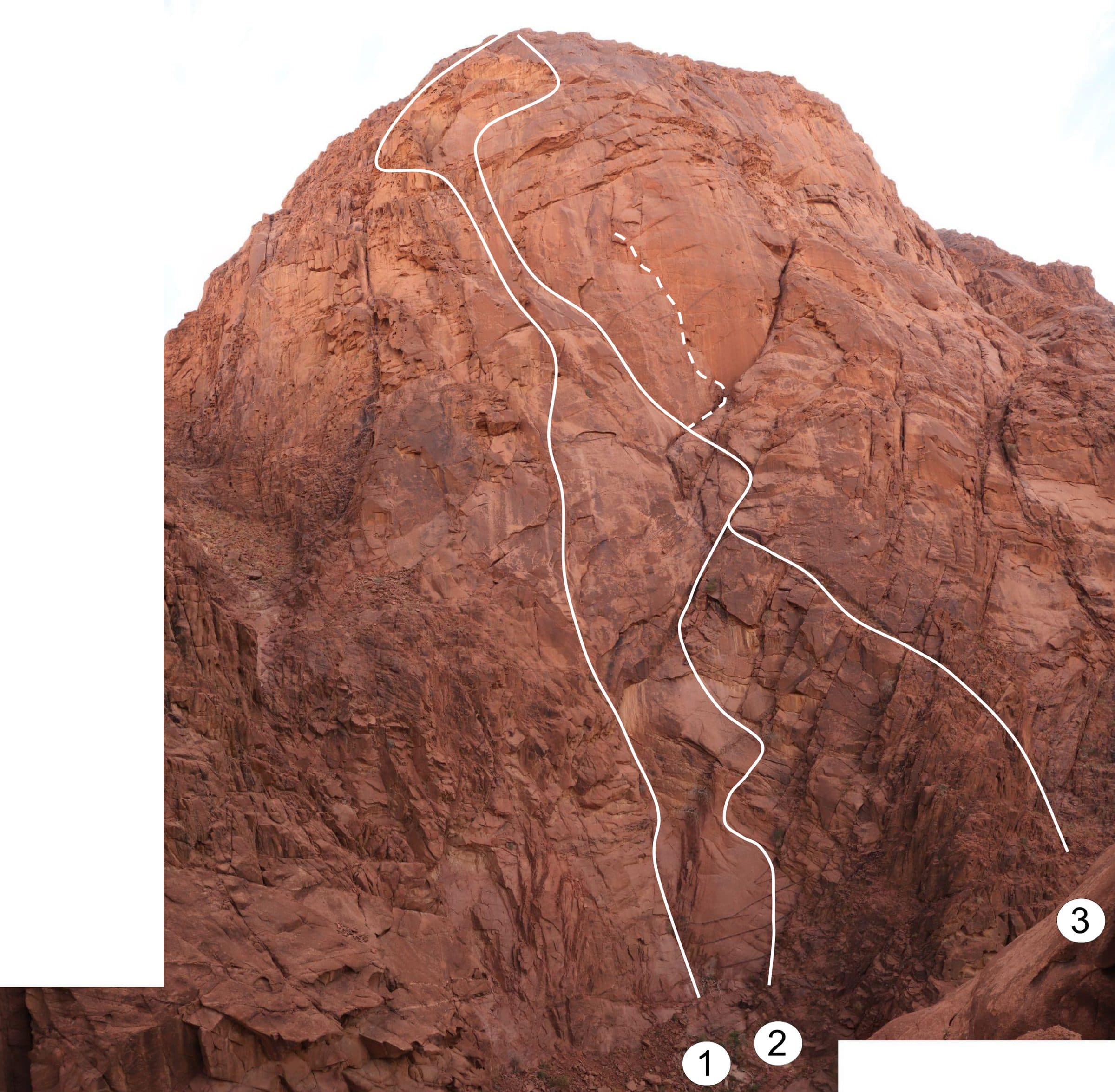 Topo: NW Face