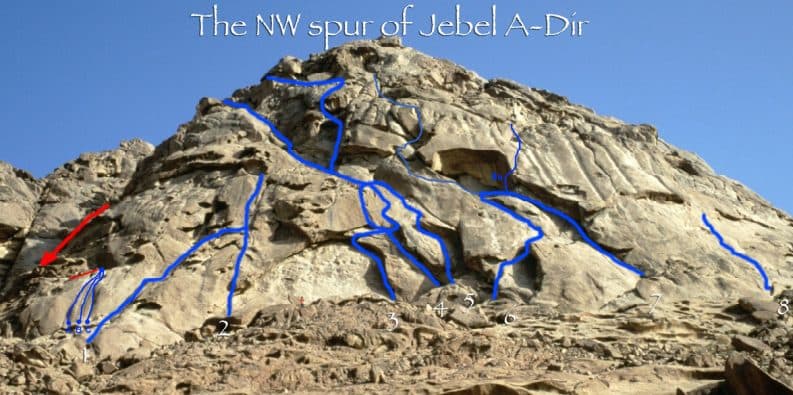 Topo: NW Spur